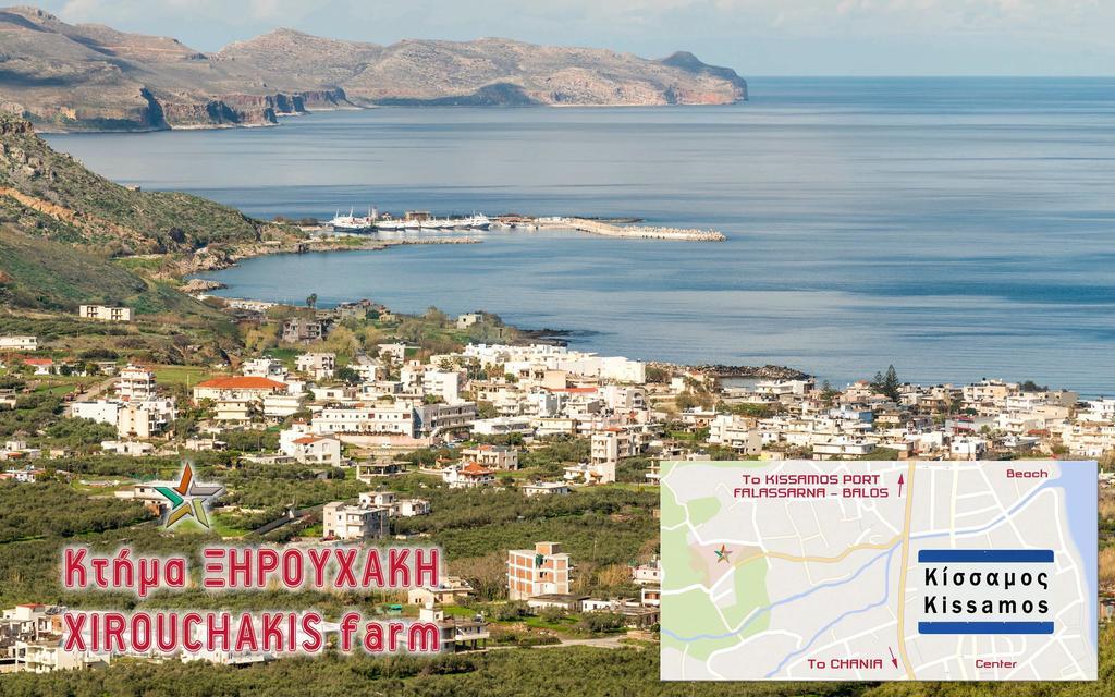 Xirouchakis Farm Apartment Kissamos Bagian luar foto